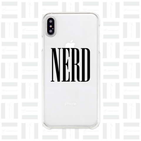 nerd  nerdは内向的なオタク