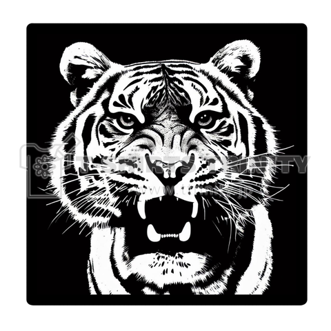 タイガー TIGER モノクロ MONOCHROME