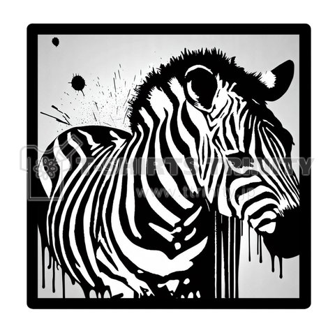 シマウマ ZEBRA POPART