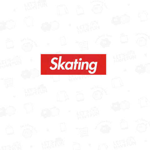 Skating skate スケート