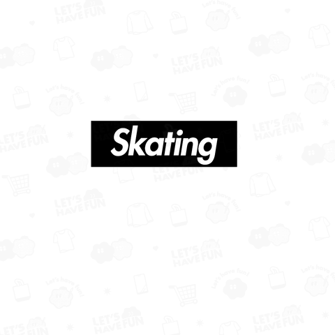 Skating skate スケート