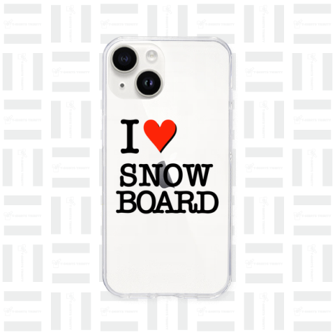 I ラブ SNOWBOARD スノーボード