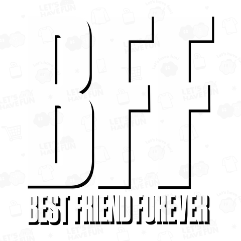 BFF BEST FRIEND FOREVER 親友 友情 卒業旅行