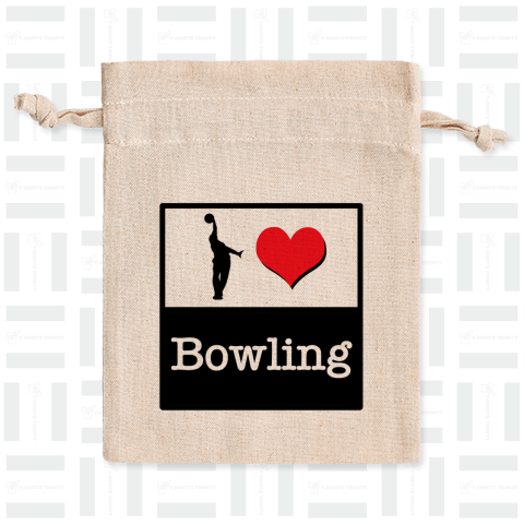 I LOVE ボーリング Bowling BOWLING