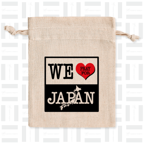 WE pray for japan 震災復興祈願