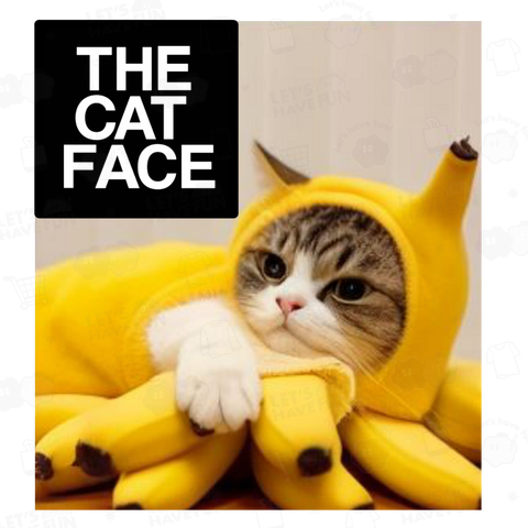 THE CAT FACE 猫 バナナ