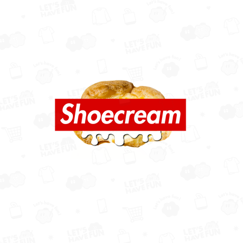 シュークリーム2 Shoe Cream SHOECREAM シュークリーム ボックスロゴ