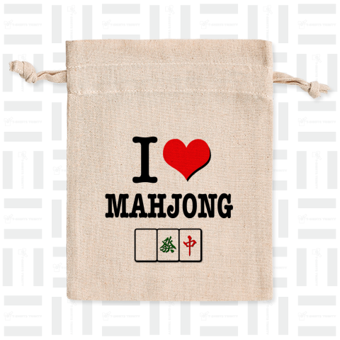 I LOVE MAHJONG 麻雀 