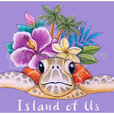 Island of Us ウミガメ(チョークアート)