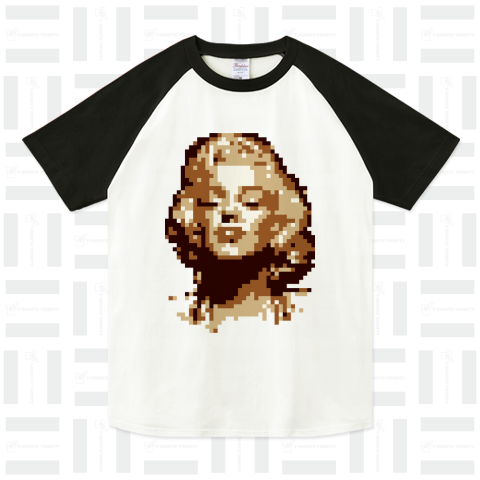 Marilyn Monroe ラグランTシャツ(5.6オンス)