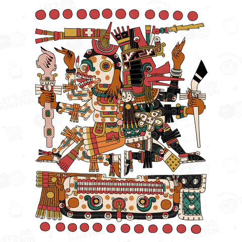 Quetzalcoatl and Mictlantecuhtli