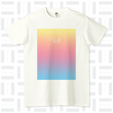 LOVE FRUIT OF THE LOOM Tシャツ(4.8オンス)