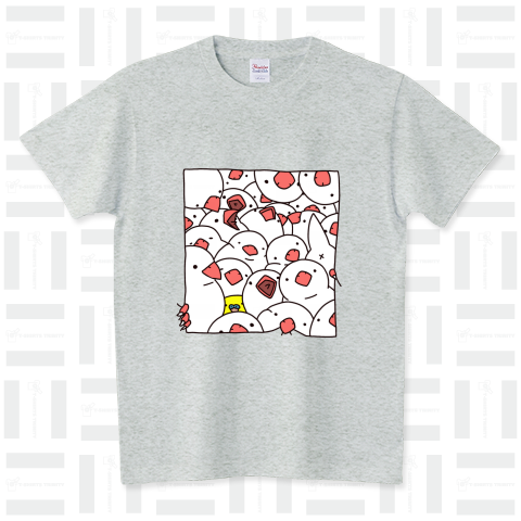 白文鳥詰め合わせ（Tシャツ）|デザインTシャツ通販【Tシャツトリニティ】