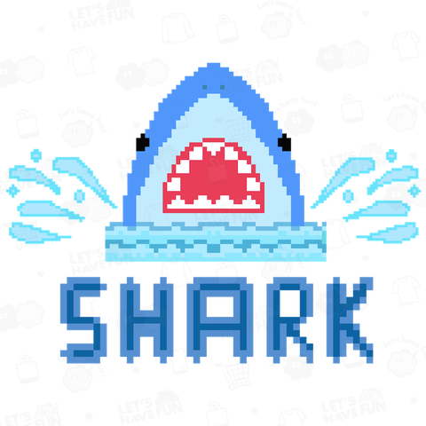 シャーク(ドット絵)