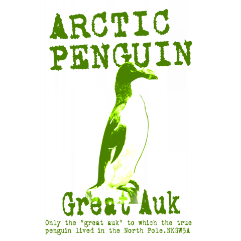 Do You Know Them 彼らを知っていますか Great Auk デザインtシャツ通販 Tシャツトリニティ