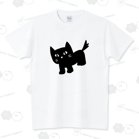 ゆるてがきこねこ スタンダードTシャツ(5.6オンス)