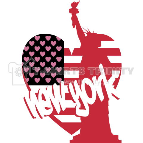 USA~Heart NY