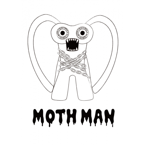 MOTH MAN  Dark side Ver.