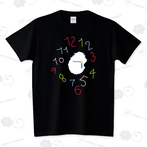 quarter to six (バックプリントあり) スタンダードTシャツ(5.6オンス)