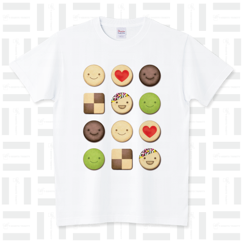 CookieIQのクッキーたち スタンダードTシャツ(5.6オンス)