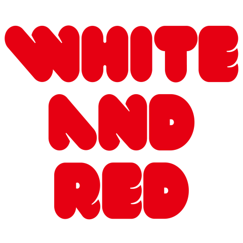 WHITEandREDロゴ