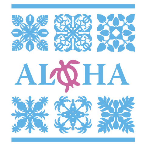 ALOHA HAWAIIAN QUILT