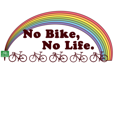 rainbow bike