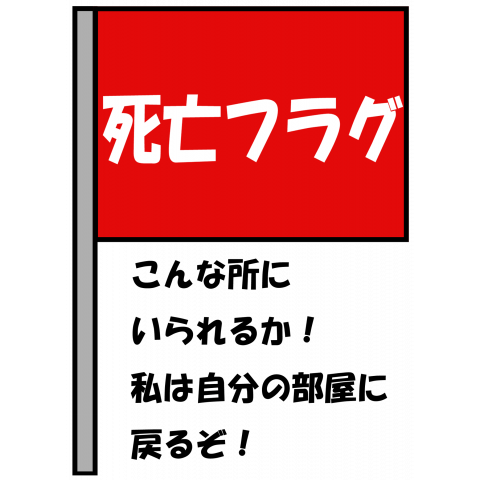 死亡フラグ(部屋)