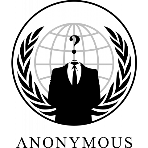 ANONYMOUS ? logo (white・淡色)