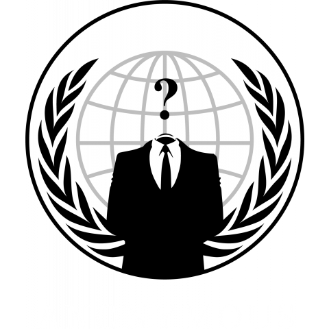 ANONYMOUS ? logo (black・濃色)