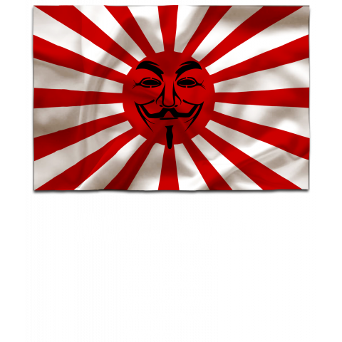 ANONYMOUS(アノニマス) - #OpJapan 濃色