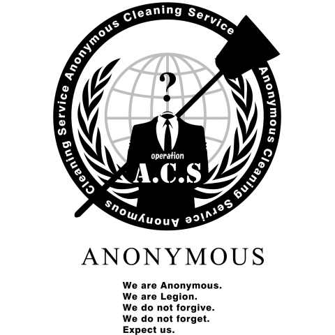 Anonymous Cleaning Service @op.A.C.S - アノニマス クリーニング サービス #opACS 淡色#2