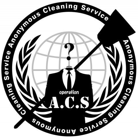 ANONYMOUS #opACS ロゴ 淡色