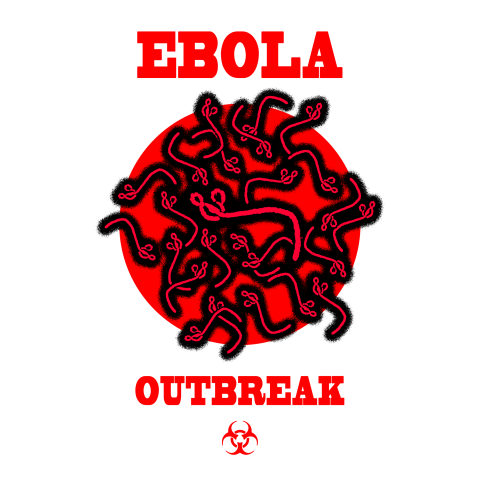 EBOLA OUTBREAK HC - エボラ アウトブレイク HC - red