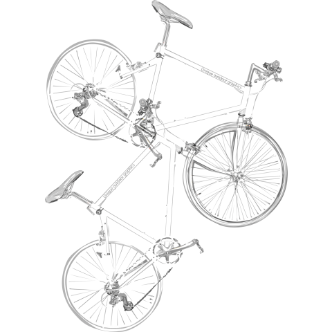 clear bicycle