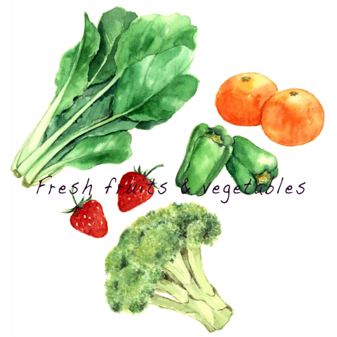 Fresh fruits & vegetables