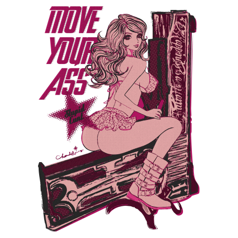 Move Your Ass グラマーガール ピンナップ