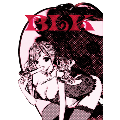 BLK ブラックランジェリー ガールプリント