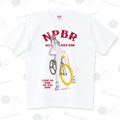 NPBR 自転車 ガールプリント ニットキャップ