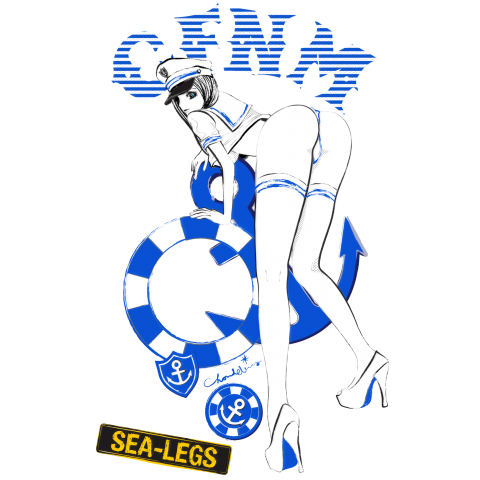 Night Navy Marine Blue セーラーガール デザインtシャツ通販 Tシャツトリニティ