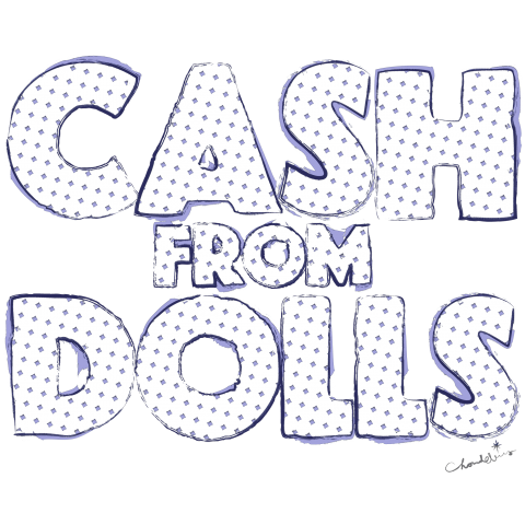 CASH FROM DOLLS ブリーチ ロゴ
