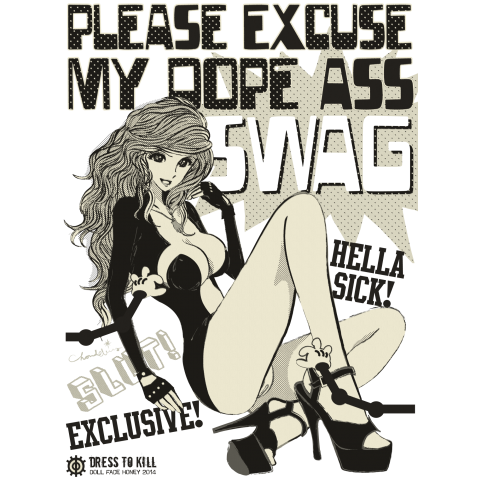 PARDON MY SWAG レトロガール マガジン