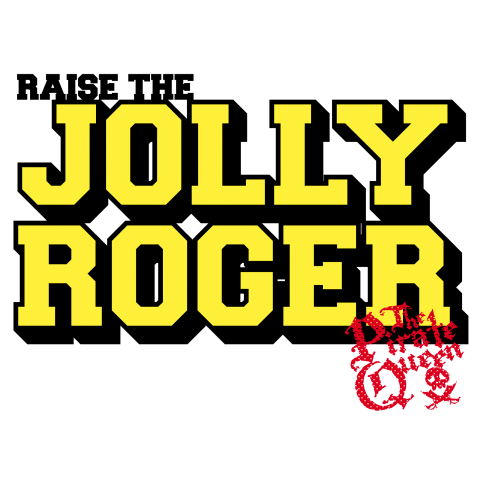 JOLLY ROGER 女海賊ピンナップ 両面プリント