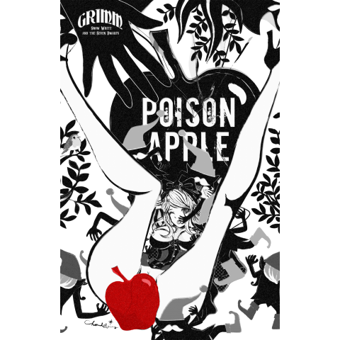 Poison Apple 白雪姫の毒林檎と小人の両面プリント デザインtシャツ通販 Tシャツトリニティ