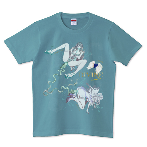 Pisces 魚座 双魚宮 ガールズイラスト デザインtシャツ通販 Tシャツトリニティ