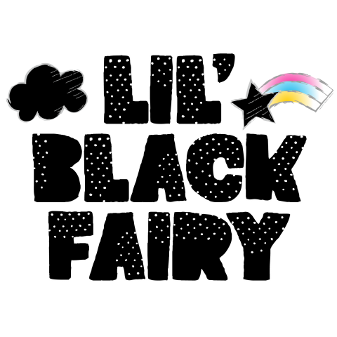 LIL' BLACK FAIRY ファンシー 両面プリント