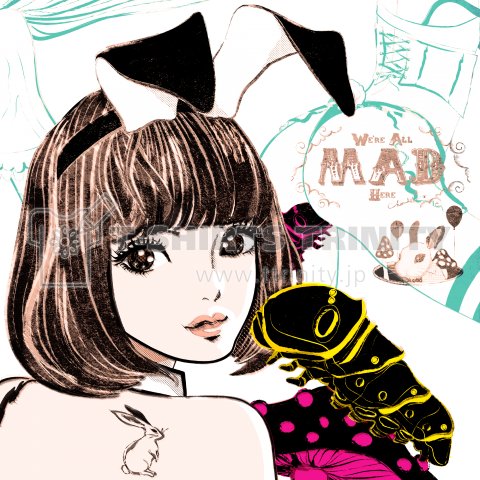 MAD ALICE バニー型アリスとはらぺこ芋虫さん2