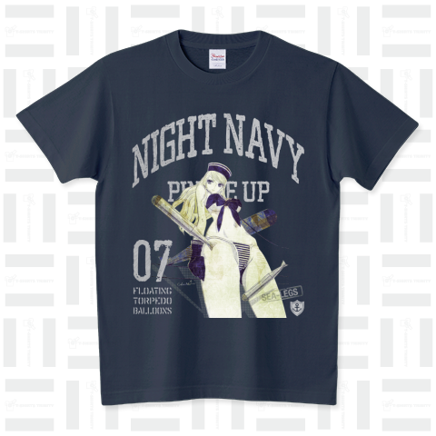 NIGHT NAVY 0195 セーラーガール ピンナップ