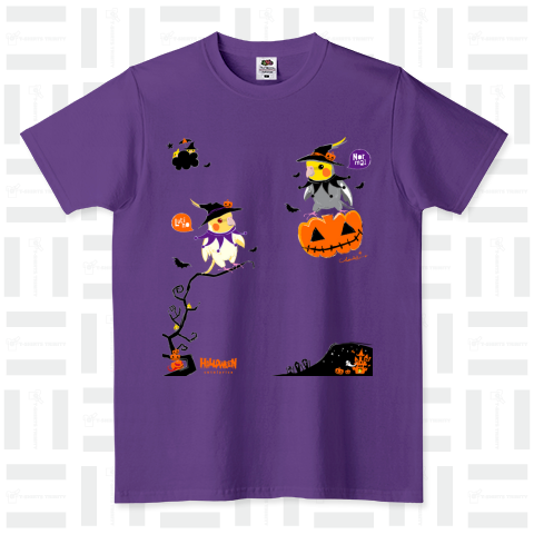 Flying Pumpkin オカメインコのハロウィンパーティー 0470