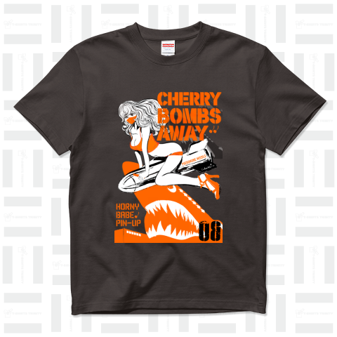 CHERRY BOMBS AWAY オレンジマスク ピンナップ 0493